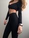 Костюм для фітнесу та йоги з пушап ефектом Selena Collection / black CV01S фото 6